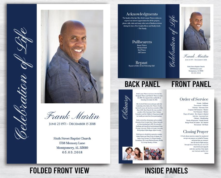 Custom Funeral Programs & Obituary Design and Printing