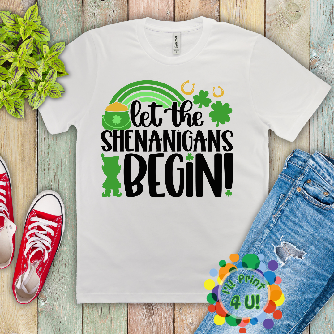 St. Patrick's Day Themed (Multiple Options) Ready to Print DTF Transfers