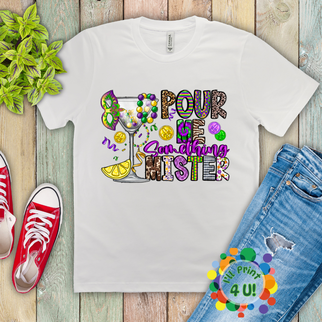 "Mardi Gras" (Multiple Options) Ready-to-Print DTF Transfer