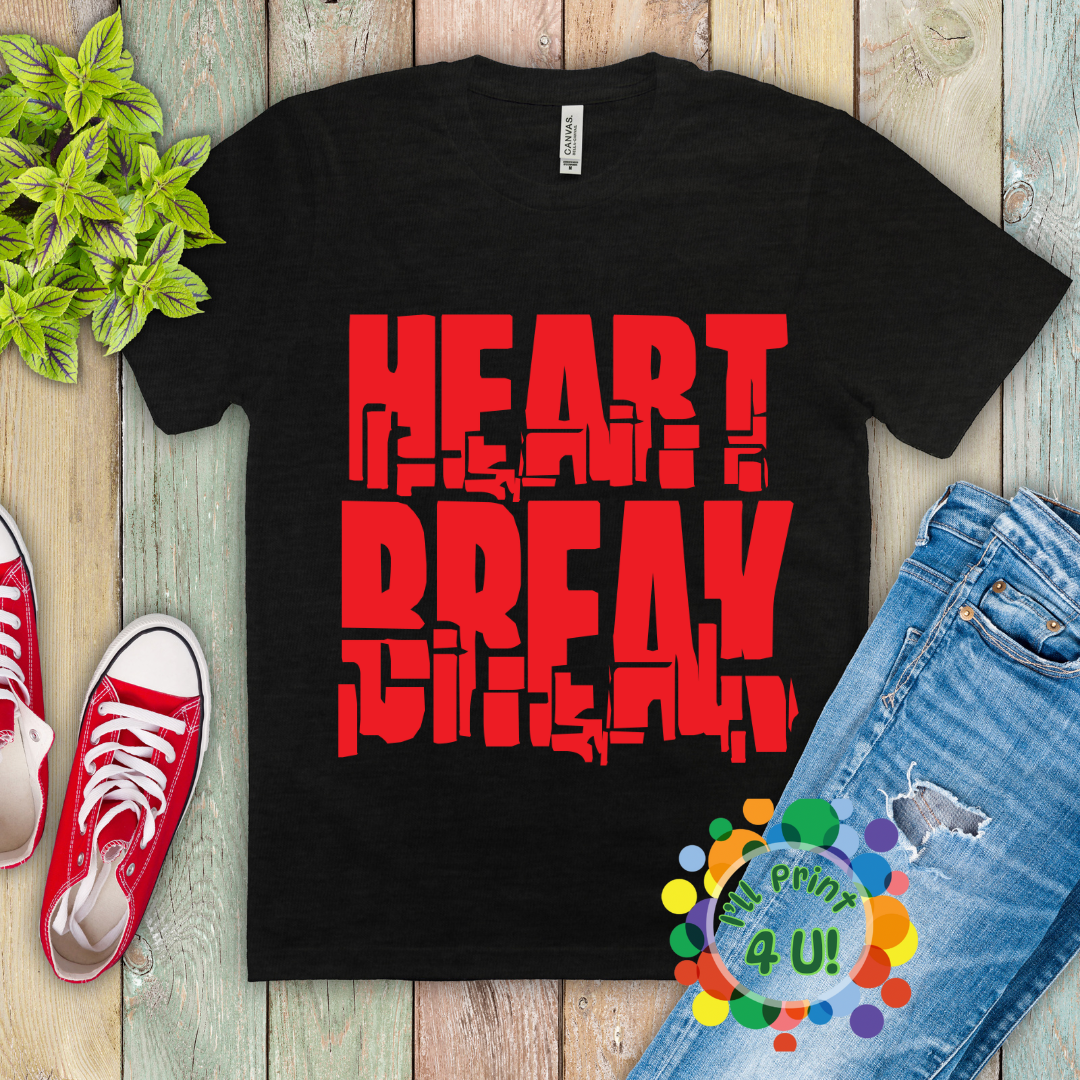 Heart Breaker Ready-to-Print DTF Transfer
