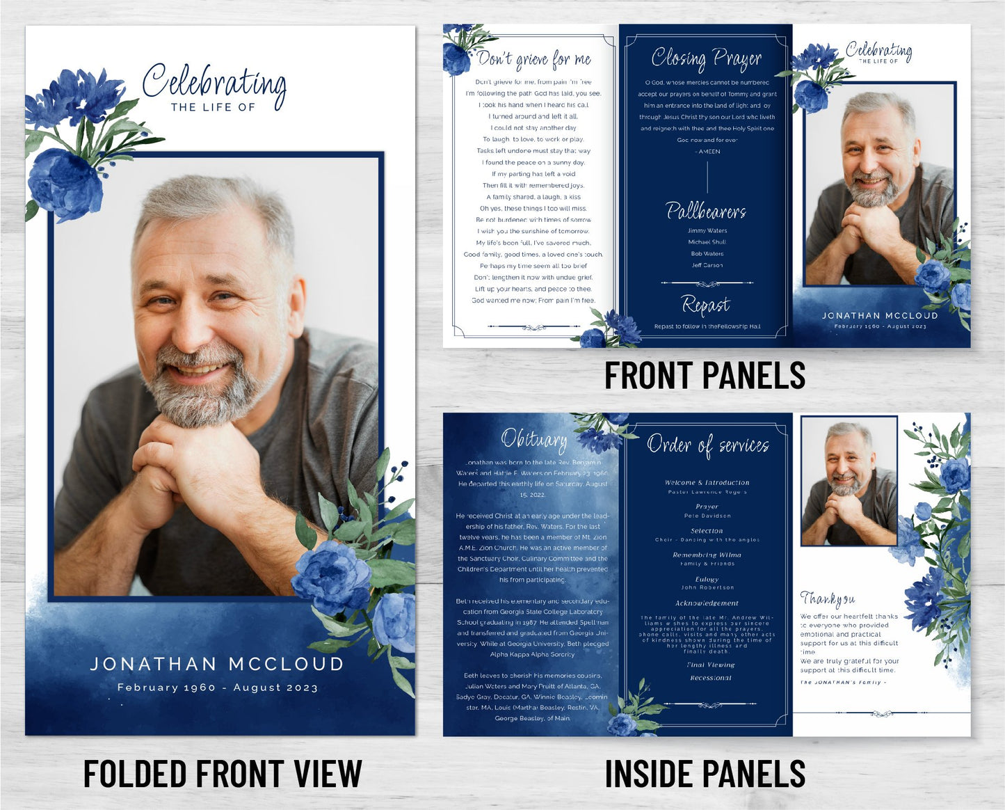 Custom Funeral Programs & Obituary Design and Printing