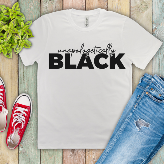 Unapologetically Black (Multiple) Ready to Print DTF Transfer