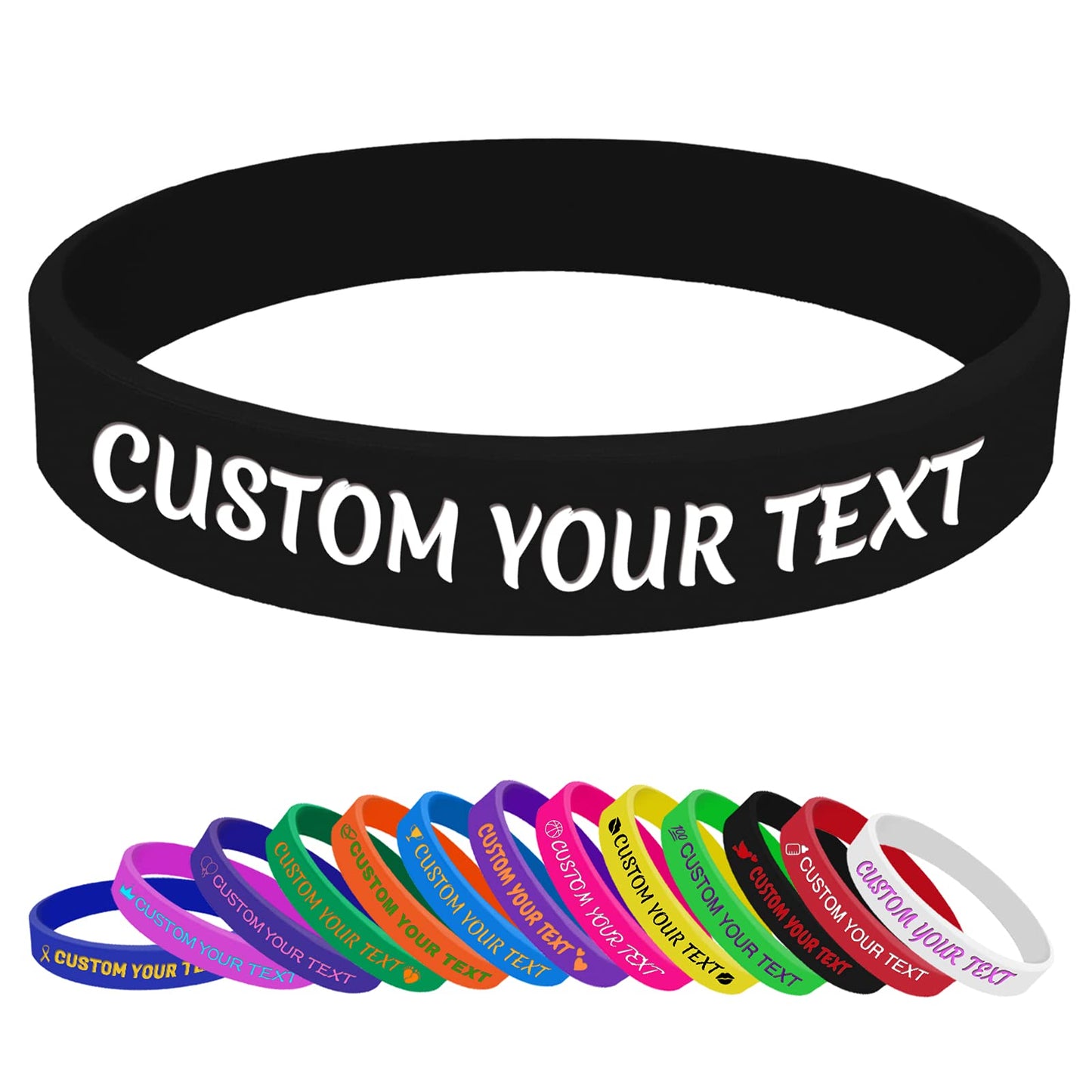 300 Custom Printed Wristbands - Limited Time Sale