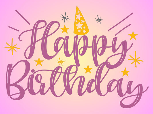 Celebrate Big with Our 24x18 Happy Birthday Yard Sign Collection!   Multiple Designs Available