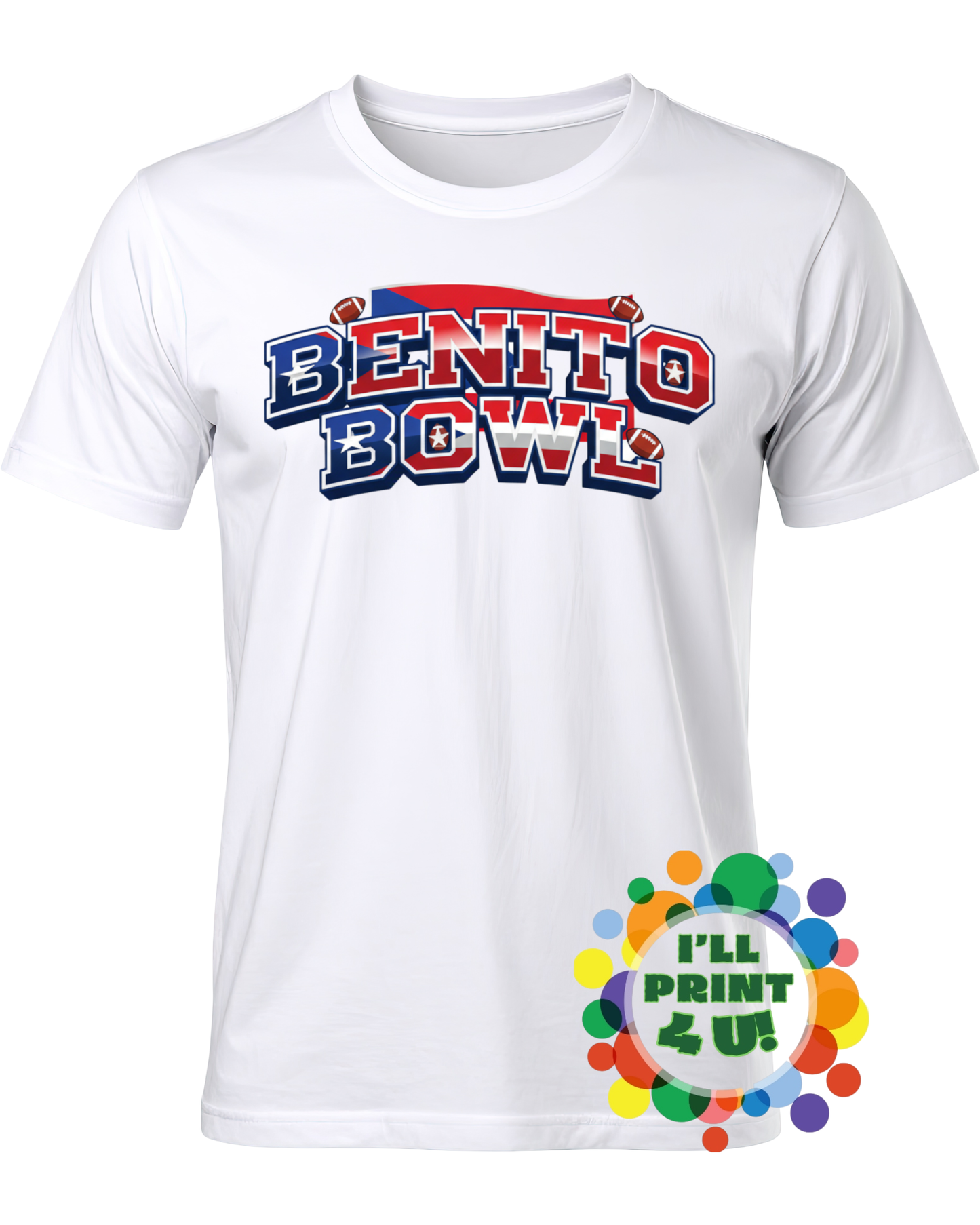Benito Bowl Inspired Graphic T-Shirts
