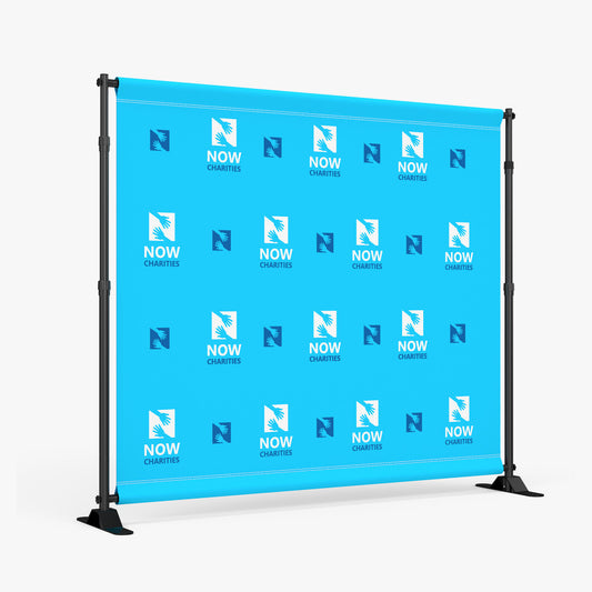 Step and Repeat Banner Backdrop With Stand