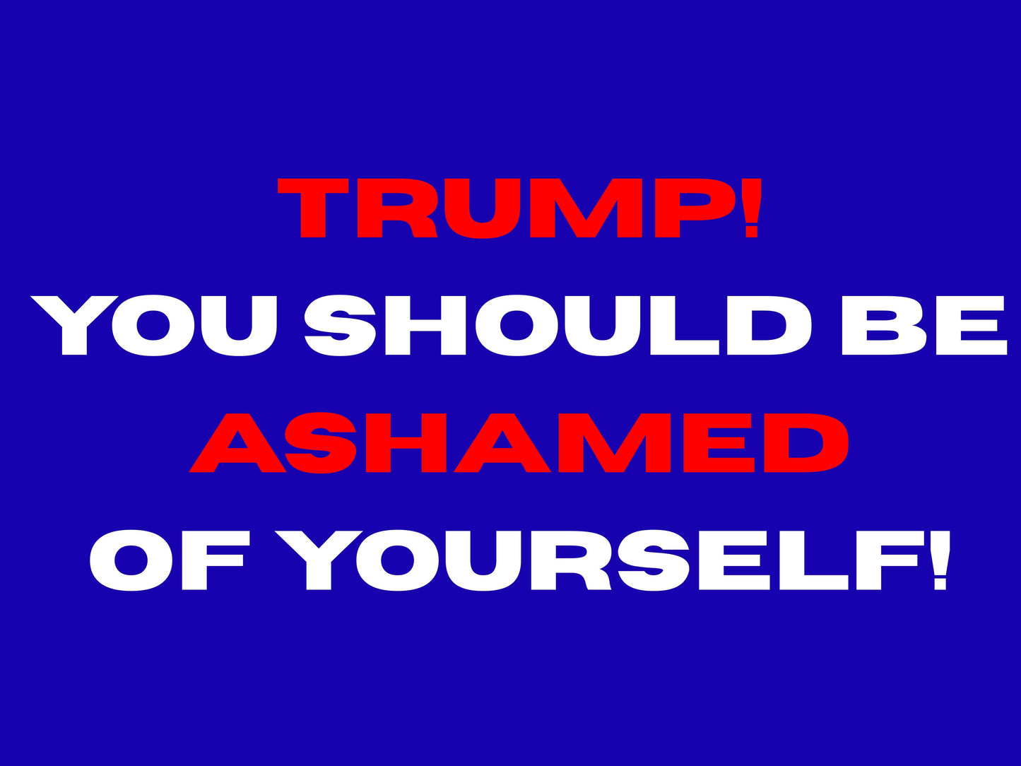 24x18  Protest Signs – Stand Loud. Stand Proud!