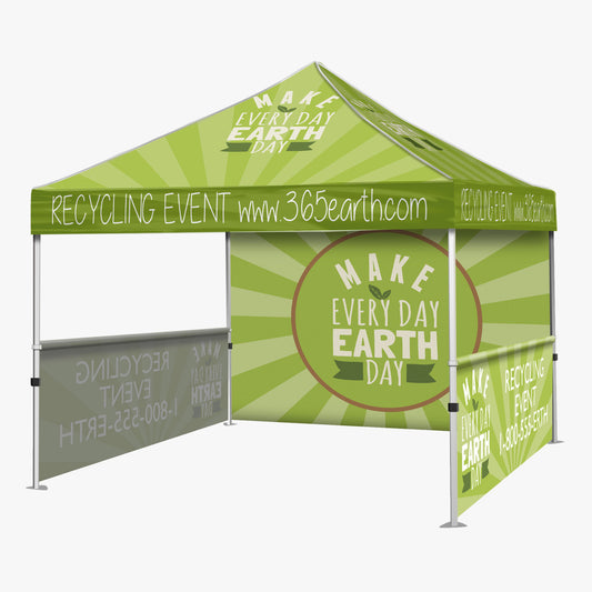 10' X 10' Full Color Event Tent With Options