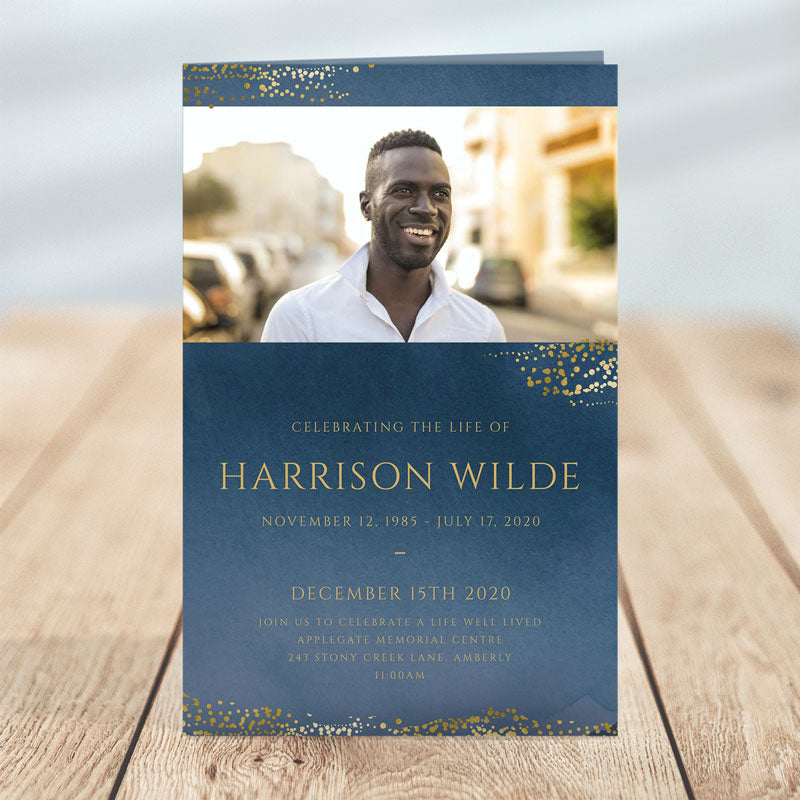 Custom Funeral Programs & Obituary Design and Printing