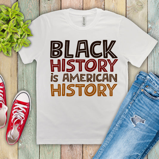 Black History Is American History Ready-to-Print DTF Transfer
